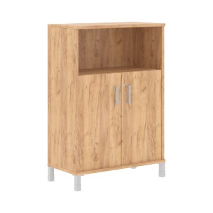 Шкаф средний с замком в глухих малых дверях B 420.3(RZ) 900х450х1286 BORN