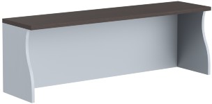 Надставка на стол НС-2 Беларусь Венге Магия/Металлик 1200*300*400 IMAGO