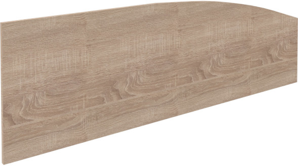 Экран SQ-1400 Дуб Сонома светлый 1400*16*450