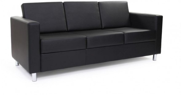 Трехместный офисный диван Симпл