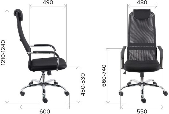 Кресло Everprof EP-708 TM Сетка 