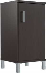 Шкаф-колонка низкая с глухой малой дверью B 411.2(R) Венге Магия 475х450х920