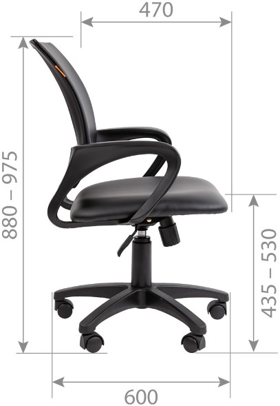 Компьютерное кресло CHAIRMAN 696 ЭКО