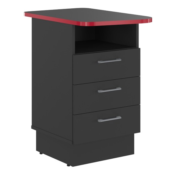 Тумба приставная с цоколем SFLC-3D.3A 467х735х809 SKILLL