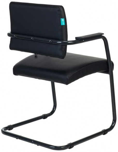 Кресло Бюрократ CH-271N-V черный Leather Black эко.кожа полозья металл черный