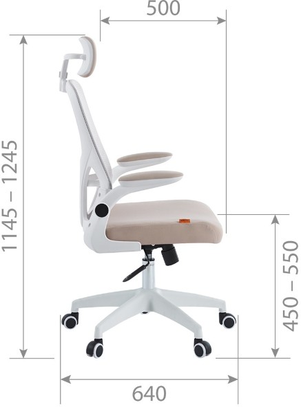 Компьютерное кресло  CHAIRMAN CH633  беж