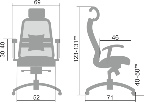 Кресло SAMURAI SL-3.04