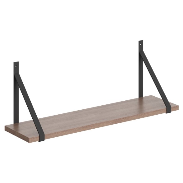 Полка с полкодержателями SH1-GINO 830х210х300 COFFEE