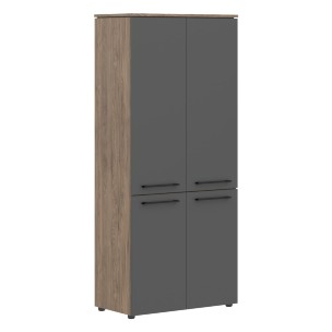 Шкаф с глухими средними и малыми дверьми MHC 85.3 854х423х1956 MORRIS TR