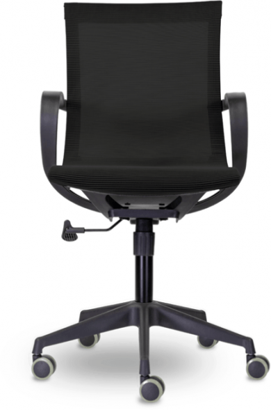 Кресло офисное ЛОРРИ чёрный пластик