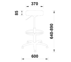 Стул промышленный