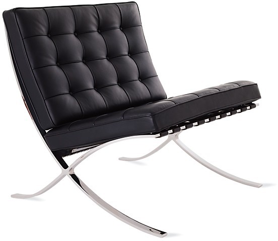 Диван офисный Everprof Barcelona-1 Экокожа Черный