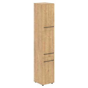 Шкаф колонка с 3-мя глухими малыми дверьми LHC 40.8 400х430х2253 LOFTIS