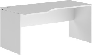 Стол эргономичный XCET 169(L) Белый 1600х900х750 XTEN